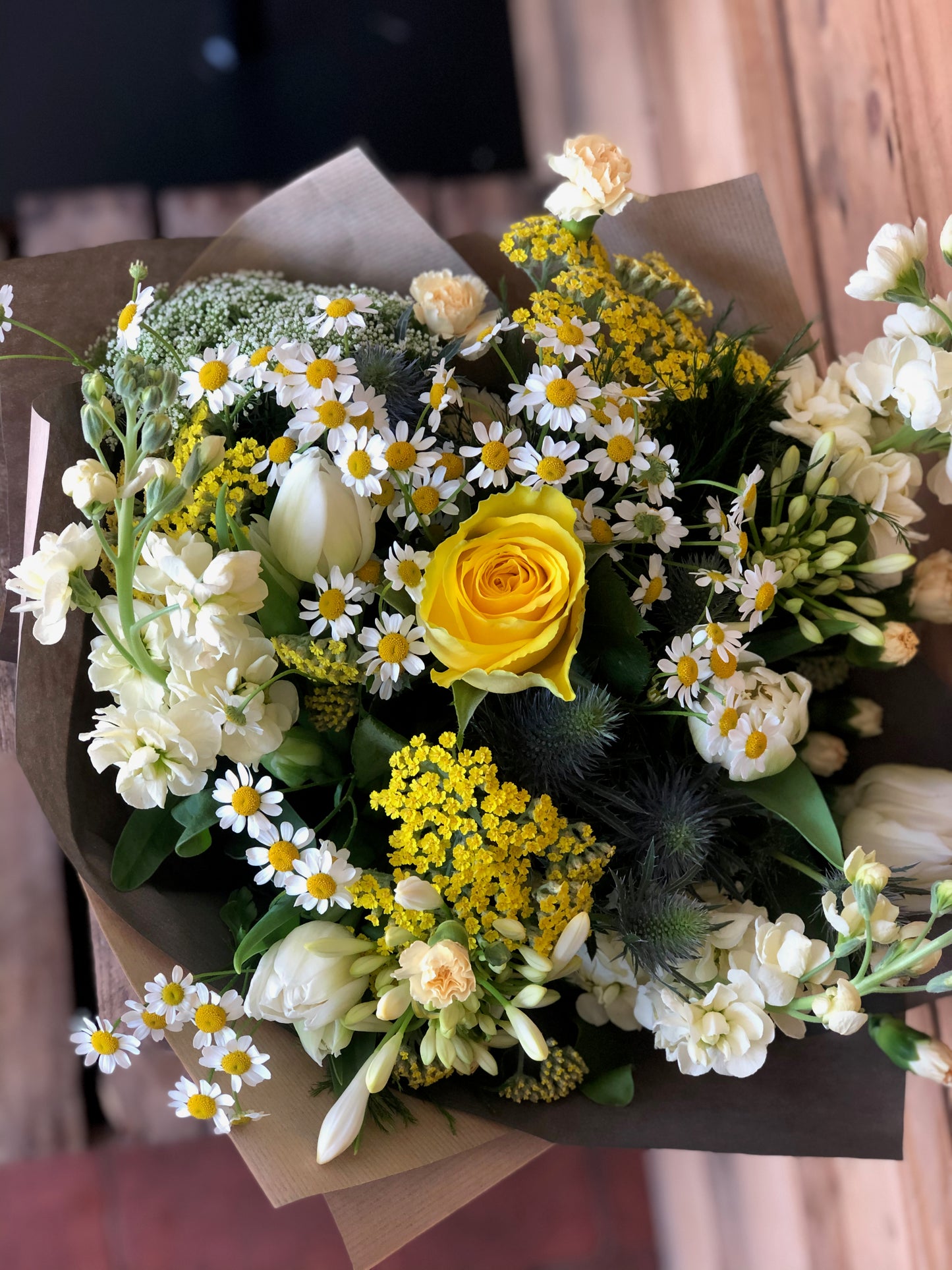 Yellow Mixed Bouquet