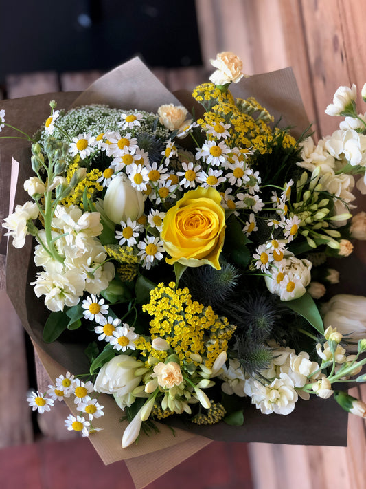 Yellow Mixed Bouquet