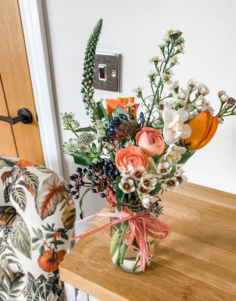 Jam Jar Posy
