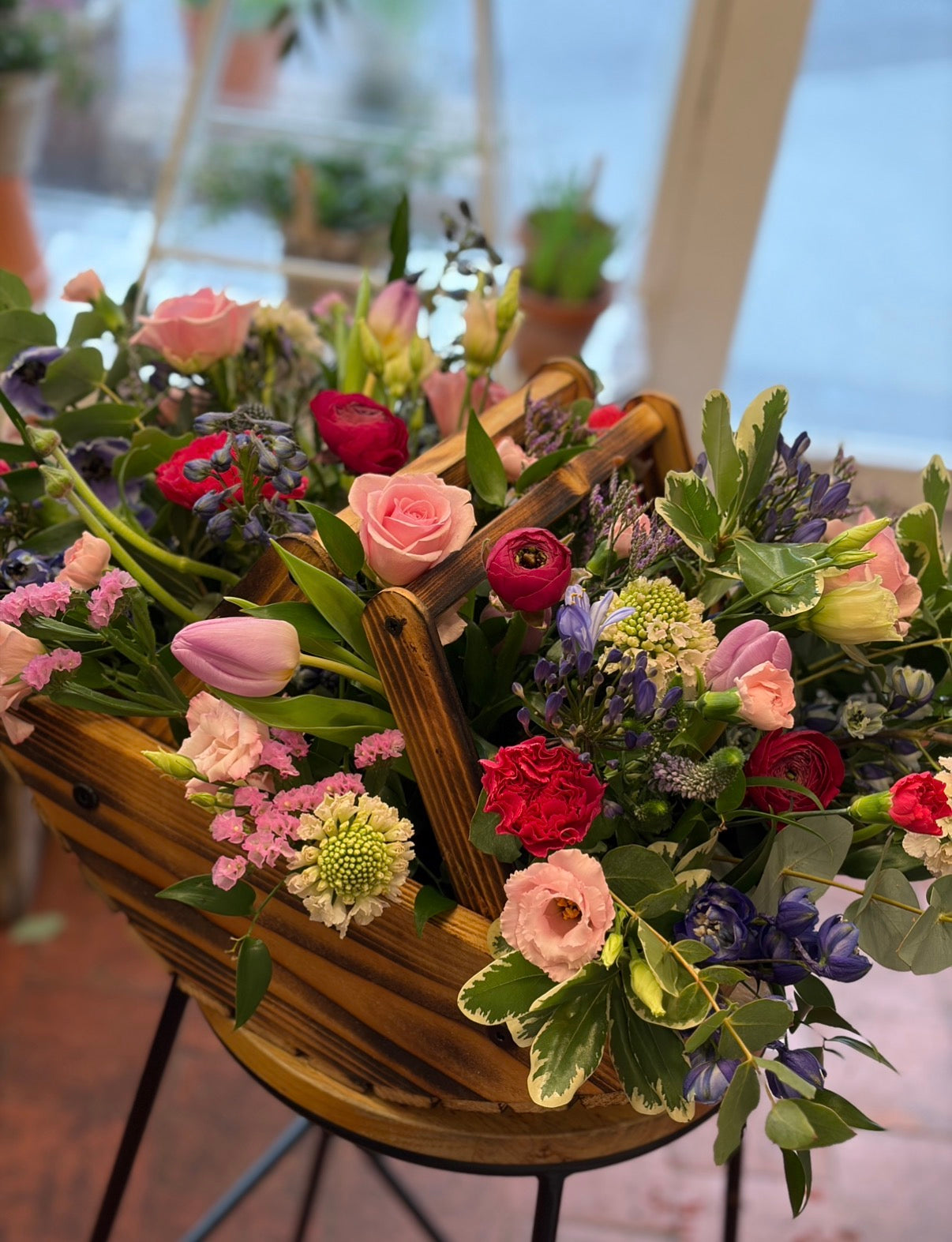 Trug of Flowers