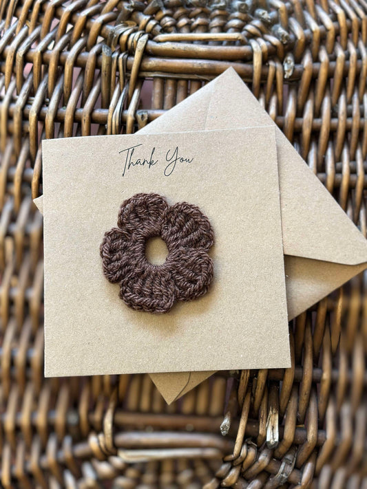 Thank You Brown Flower