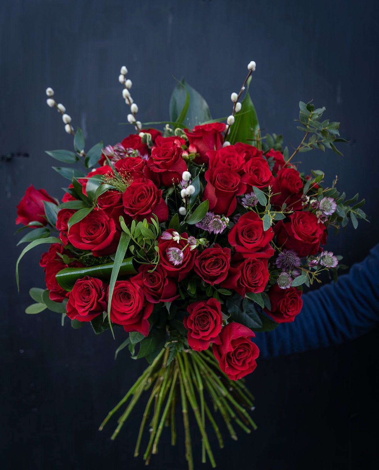 100 Red Roses Bouquet