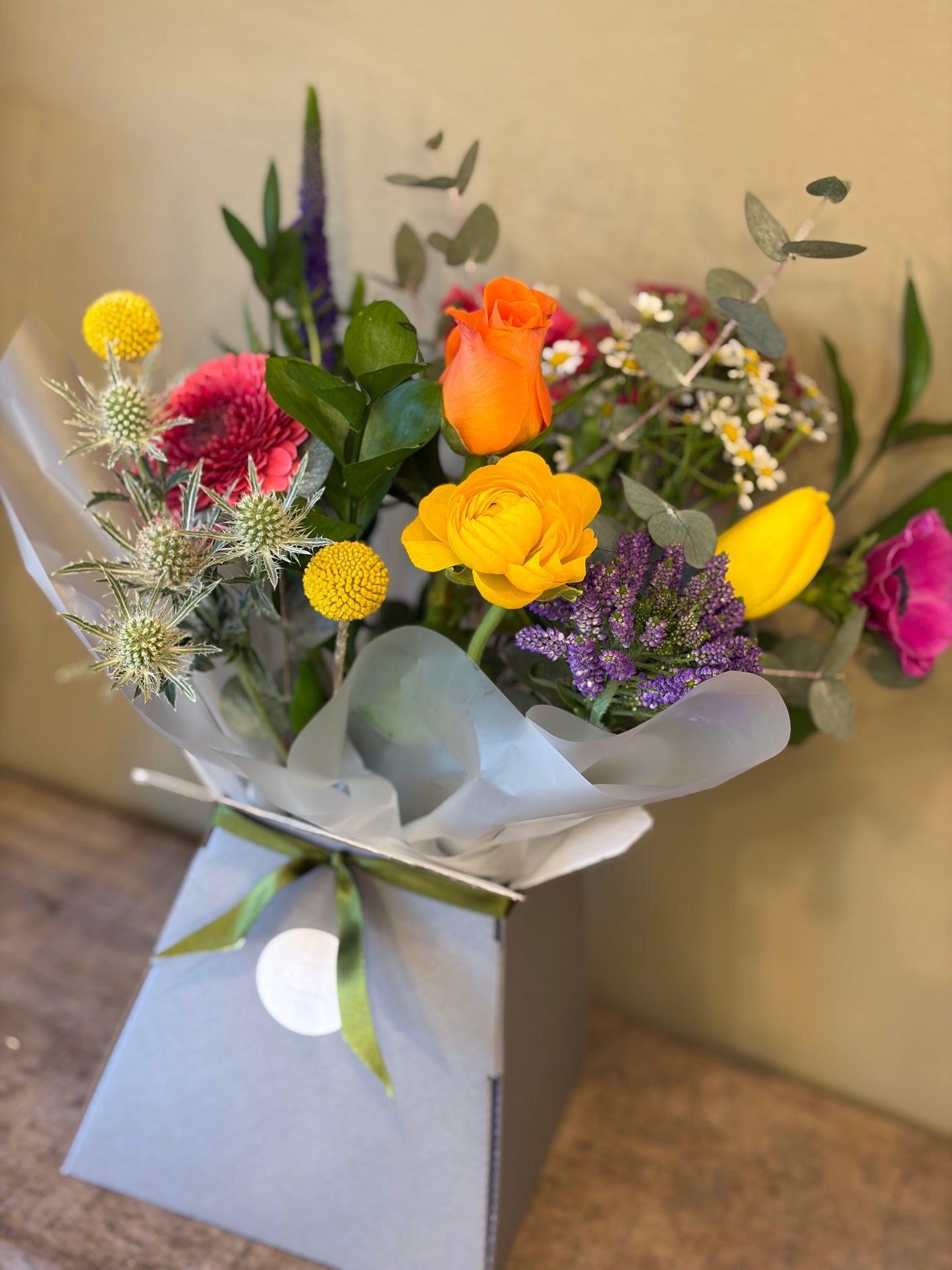 Colourful Box Arrangement Bouquet