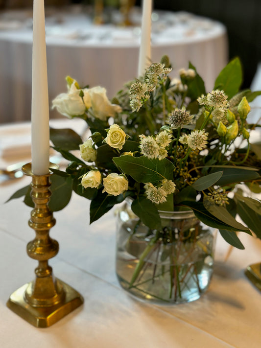 Christmas White Vase Arrangement