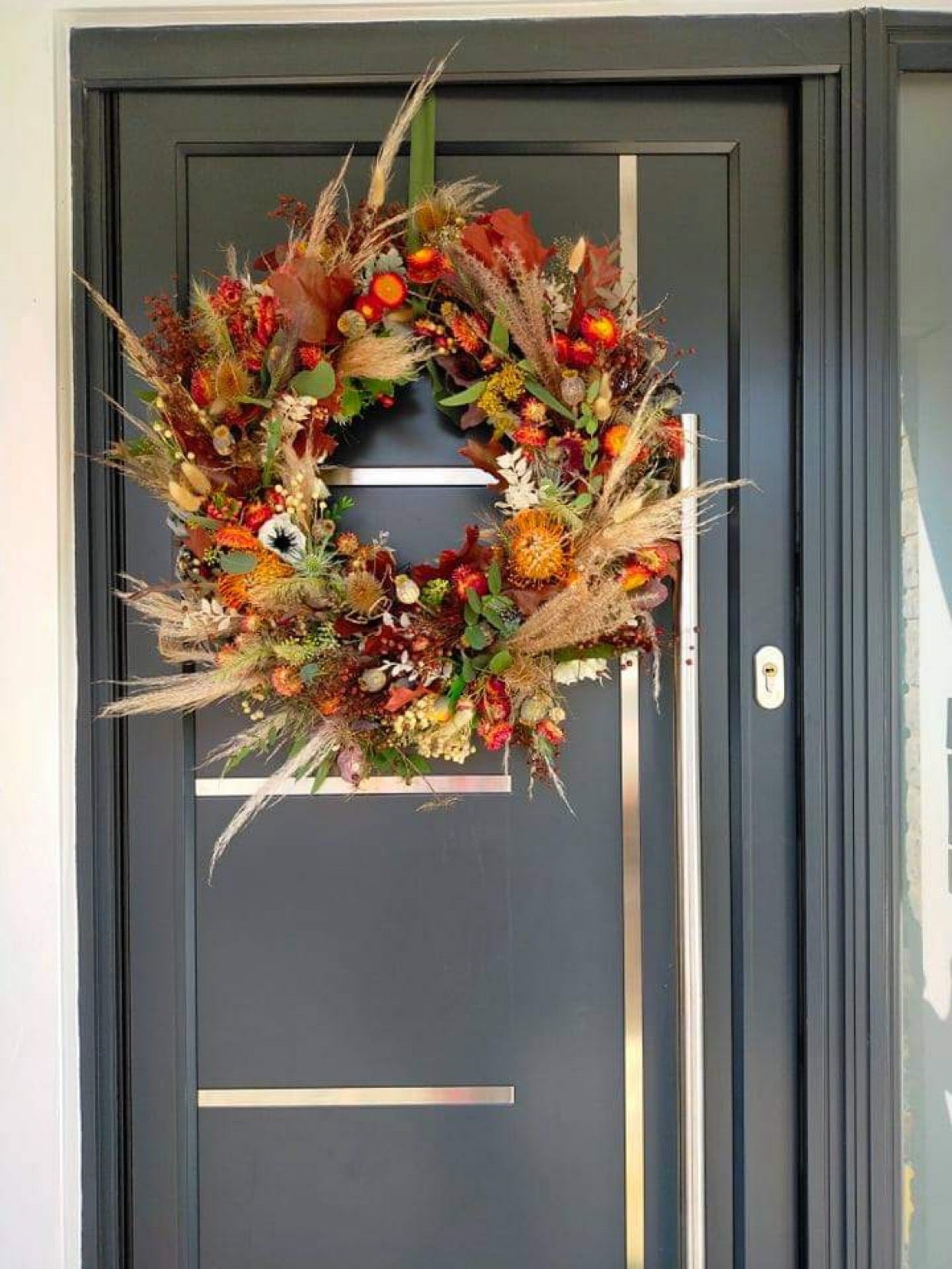 Dried Autumn Wreath