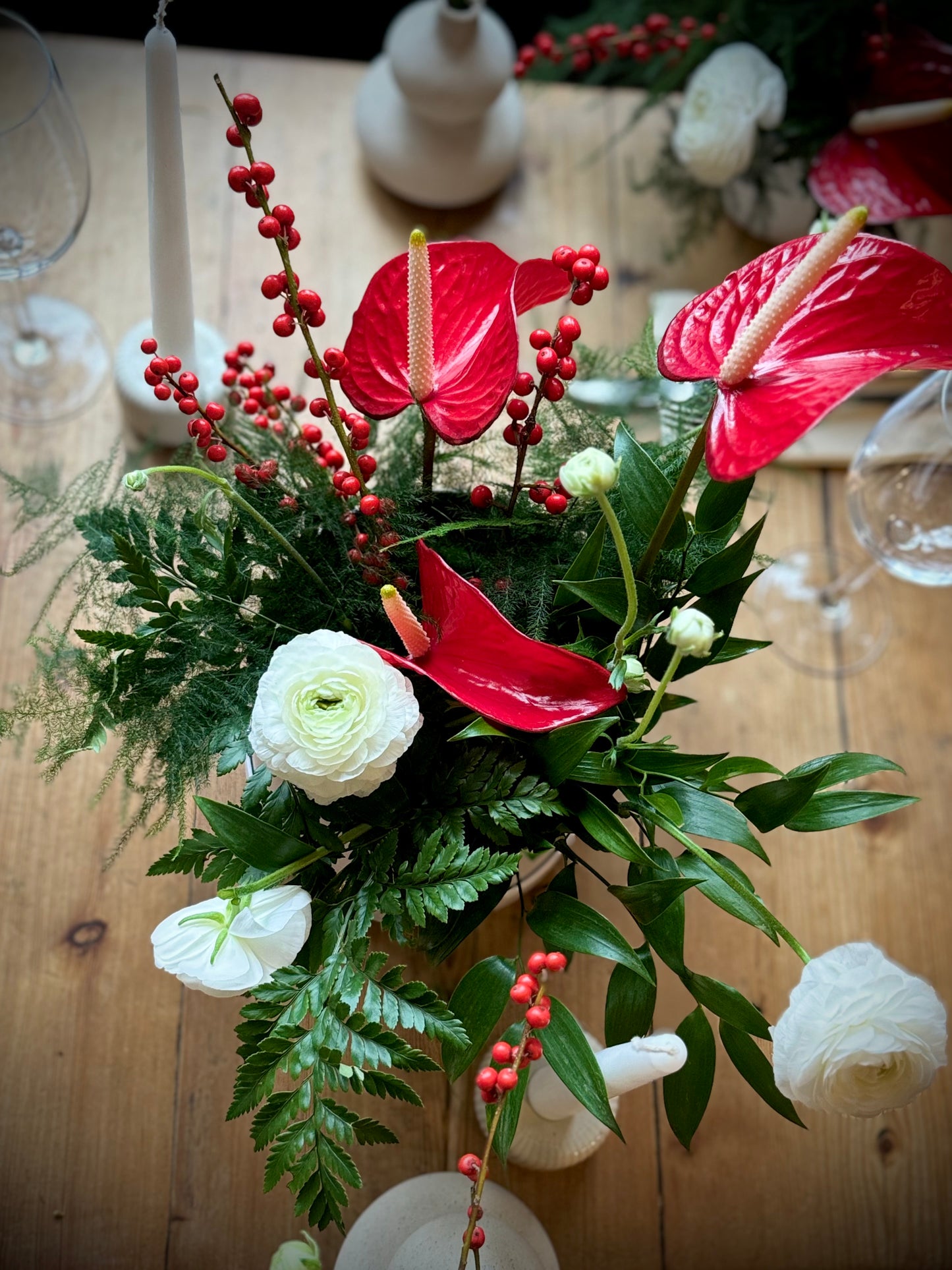 Modern Christmas Hat Box