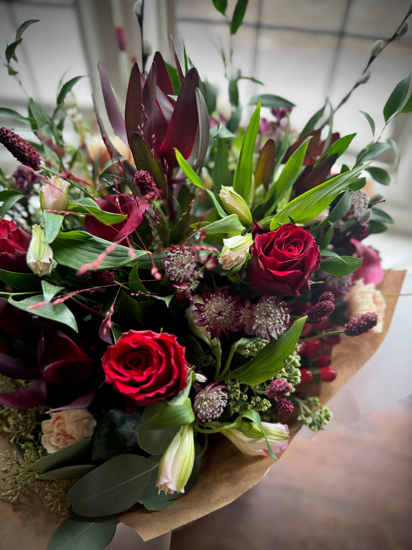 Festive Hand Tied Bouquet