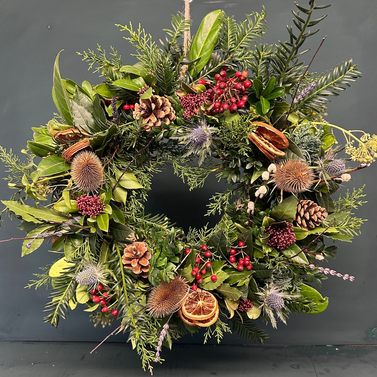 Christmas Moss Wreath  £20 | £30