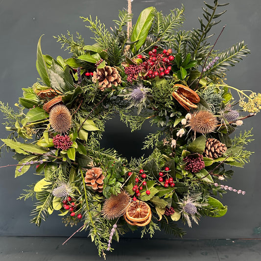 Christmas Moss Wreath  £20 | £30