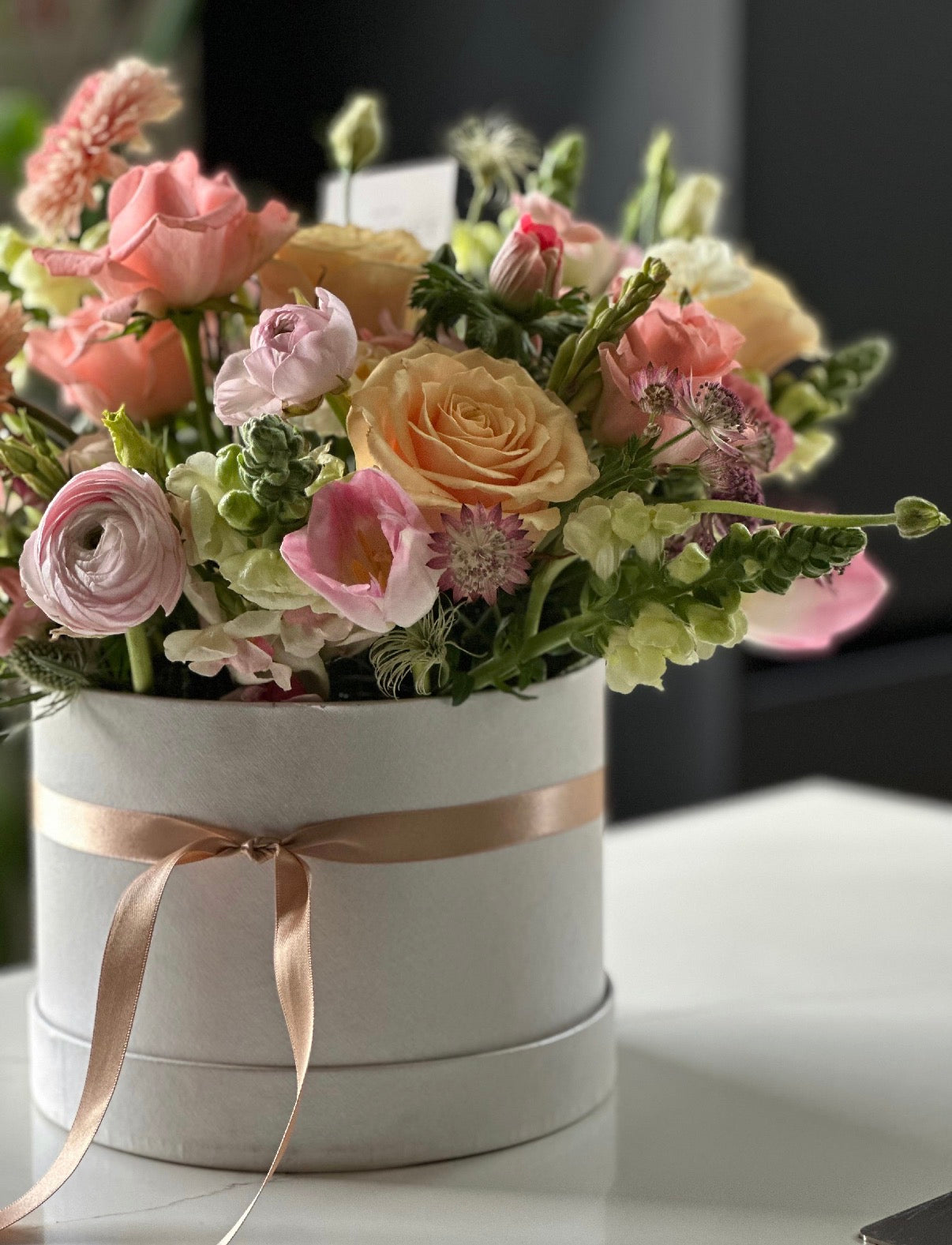 Pastel Hat Box (£40 / £60 / £80)