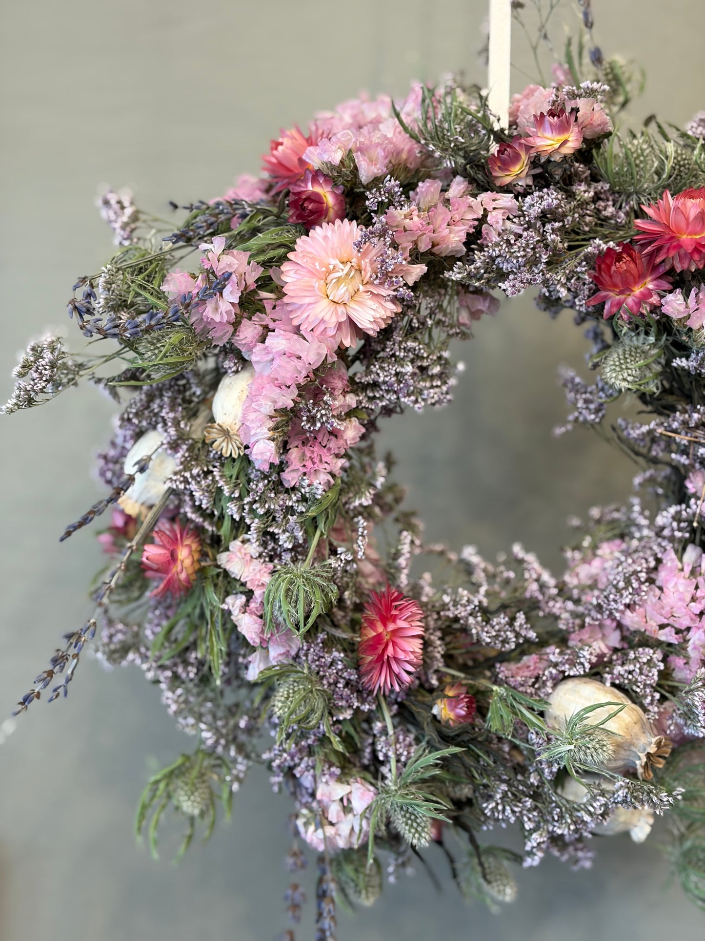 Dried Mothers Day Wreath