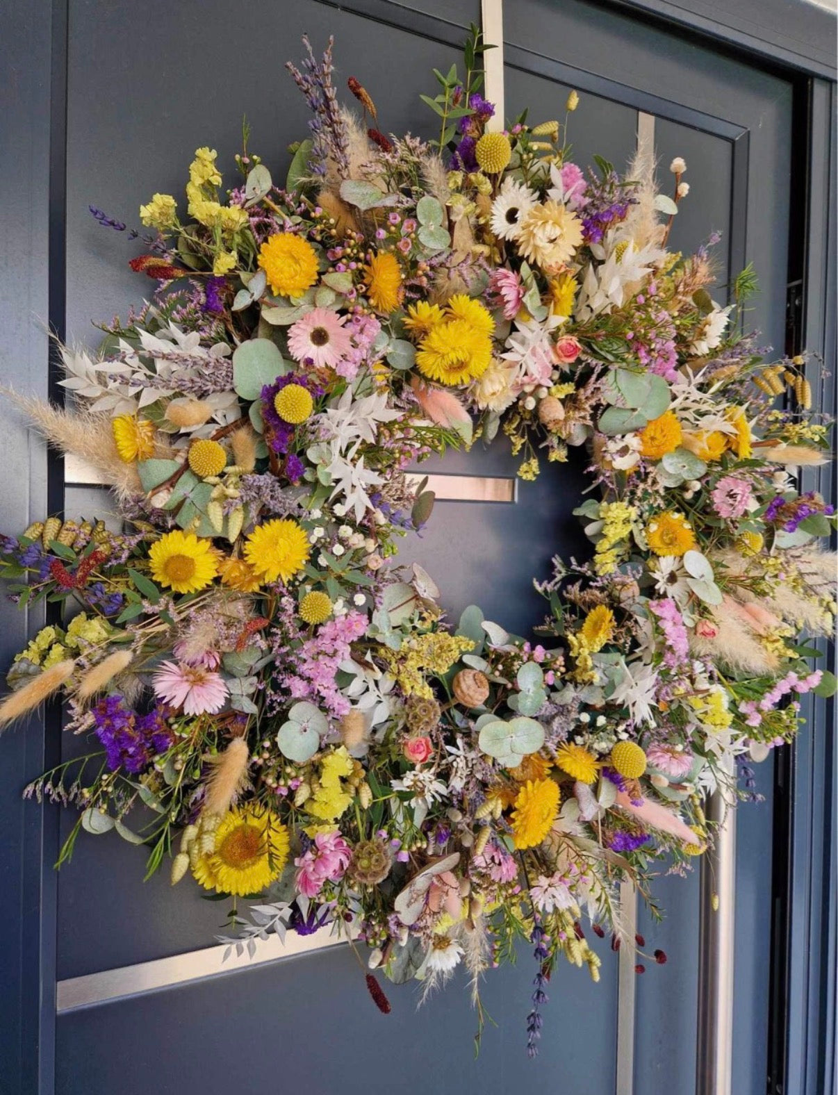 Spring Large Dried Wreath