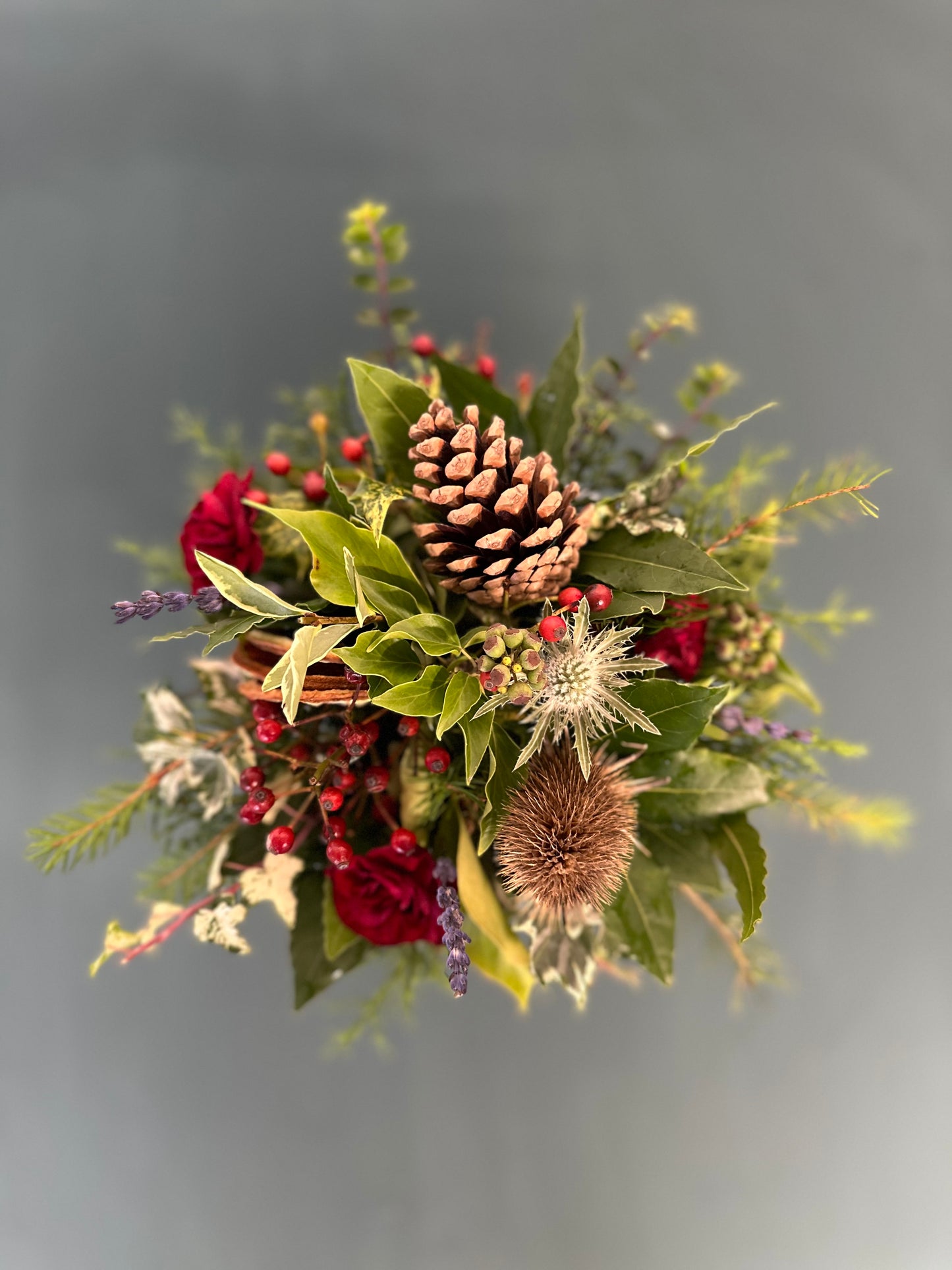 Christmas Posy in Foam  £12 | £18