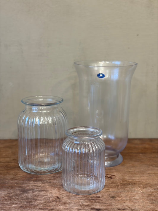 Glass Vase (HALF PRICE) £6 / £12 / £24