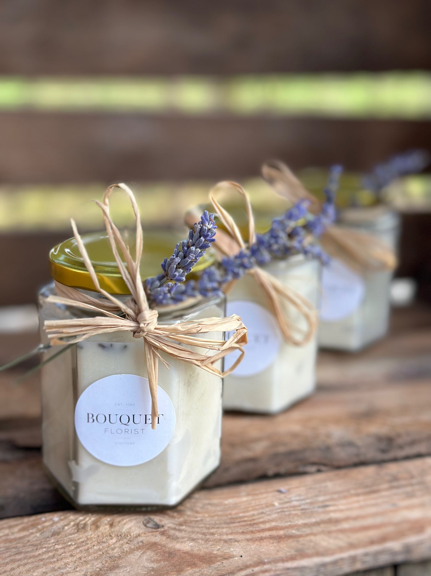 Bouquet Florist Candle