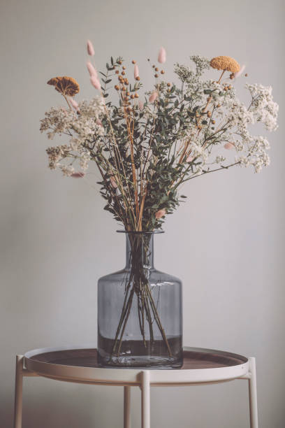 Dried Flower Bouquet and vase